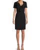 Shani Women's Twisted Bow Crepe Cocktail Dress - 3