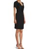 Shani Women's Twisted Bow Crepe Cocktail Dress - 4