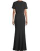 Shani Women's Twisted Bow Crepe Mermaid Gown - 5