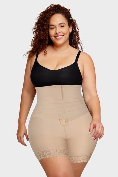 Shapellx Shapellx AirSlim 2-In-1 High-Waisted Booty Lift Shaper Shorts