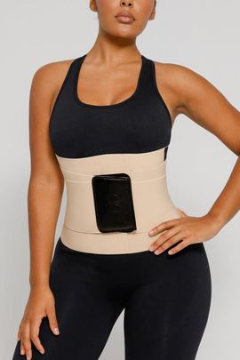 Shapellx Shapellx AirSlim Triple Compression Latex Waist Trainer