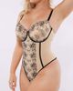 Shapellx Shapellx Lace Glamour AirSlim Cupped Thong Bodysuit - 5