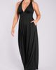 Shapellx Shapellx Plunge Shaping Wide Leg Jumpsuit - 1