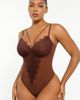 Shapellx Shapellx Sheer Lace Mesh Bodysuit with Shaping - 5