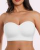 Shapellx Shapellx Strapless Bra Wireless Multiway Back Smoothing Stay-Put Everyday Bra - 4