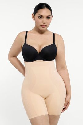 Shapellx Shapellx Tummy Control Flawless Smoothing Mid-Thigh Shorts