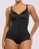 Shapellx Shapellx Tummy Control Zip-Up Brief Bodysuit - 1