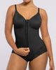 Shapellx Shapellx Tummy Control Zip-Up Brief Bodysuit - 5