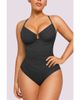 Shapellx Shapellx U-Ring Cut Out Ruched One-Piece Swimsuit - 1