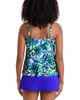 ShapeSolver ShapeSolver Asymmetrical Flounce Tankini Swimsuit Top - 3