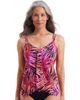 ShapeSolver ShapeSolver Handkerchief Hem Tankini Swimsuit Top - 1