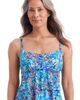 ShapeSolver ShapeSolver High Low Double Tier Tankini Swimsuit Top - 4