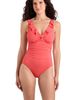 ShapeSolver ShapeSolver Kayla Ruffle Underwire One-Piece Swimsuit - 1