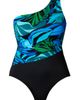 ShapeSolver ShapeSolver One-Shoulder One-Piece Swimsuit - 5