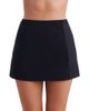ShapeSolver ShapeSolver Side Slit Hipster Plus Size Swim Skirt - 1