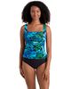 ShapeSolver ShapeSolver Squareneck Tankini Swimsuit Top - 1