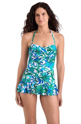 ShapeSolver ShapeSolver Summer Skirted One-Piece Swimsuit