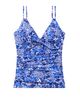 ShapeSolver ShapeSolver Tessa Underwire V-Neck Tankini Swimsuit Top - 4