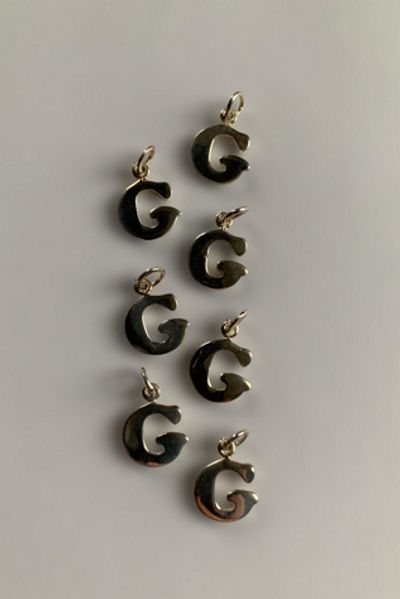 SharpLilTeeth Vintage Sterling Silver Letter G Initial Charm Selected by