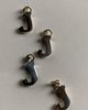 SharpLilTeeth Vintage Sterling Silver Letter J Initial Charm Selected by - 1