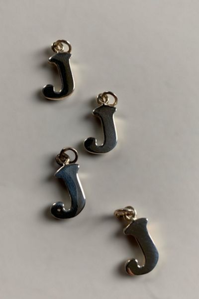 SharpLilTeeth Vintage Sterling Silver Letter J Initial Charm Selected by