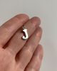 SharpLilTeeth Vintage Sterling Silver Letter J Initial Charm Selected by - 2