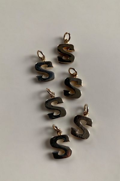 SharpLilTeeth Vintage Sterling Silver Letter S Initial Charm Selected by