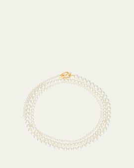 Shashi Louise Pearly Strand Necklace