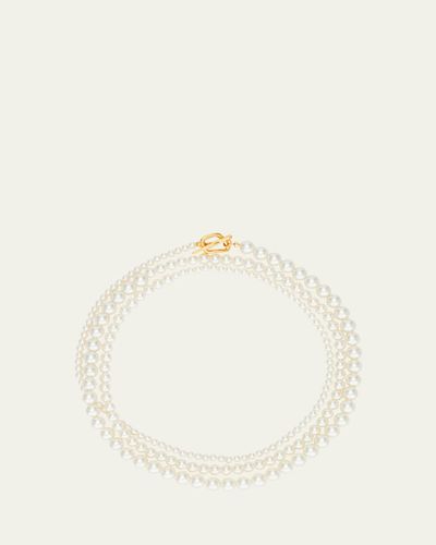 Shashi Louise Pearly Strand Necklace