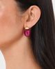 SHASHI SHASHI Alice Drop Earrings Gold/Rouge One - 3