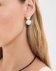 SHASHI SHASHI Alice Earrings Gold/Turquoise One - 3