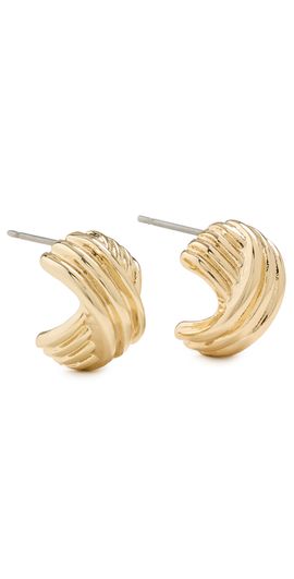 SHASHI SHASHI Boucle Petite Earrings Gold One