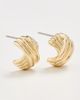 SHASHI SHASHI Boucle Petite Earrings Gold One - 2
