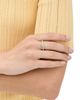 Shashi Shashi Bree Pave Stack Rings, Set of 2 - 2