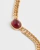 SHASHI SHASHI Casa Gemstone Necklace Gold One - 5