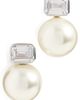 SHASHI SHASHI Charlie Stud Earrings Silver/Pearl One - 1