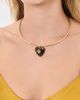 SHASHI SHASHI Collar Charm Necklace Gold/Tigerseye One - 3