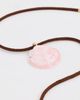 SHASHI SHASHI Cord Scallop Necklace Brown One - 4