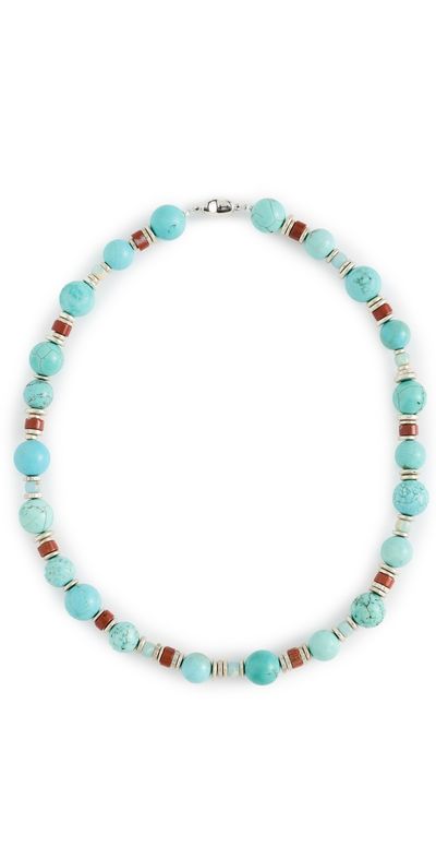 SHASHI SHASHI Dallas Necklace Turquoise One