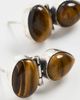 SHASHI SHASHI Dallas Tear Drop Earrings Tigers Eye One - 4