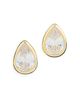 SHASHI SHASHI Danjou Stud Earrings Gold One - 1