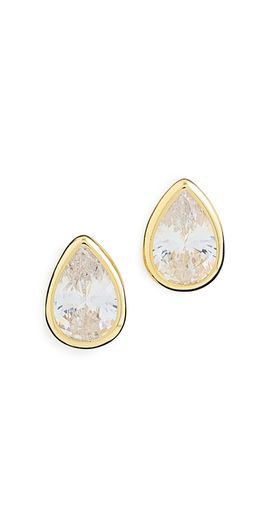 SHASHI SHASHI Danjou Stud Earrings Gold One