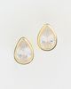 SHASHI SHASHI Danjou Stud Earrings Gold One - 2