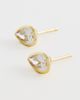 SHASHI SHASHI Danjou Stud Earrings Gold One - 4