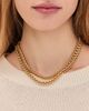SHASHI SHASHI Double Olympia Necklace Gold One - 3