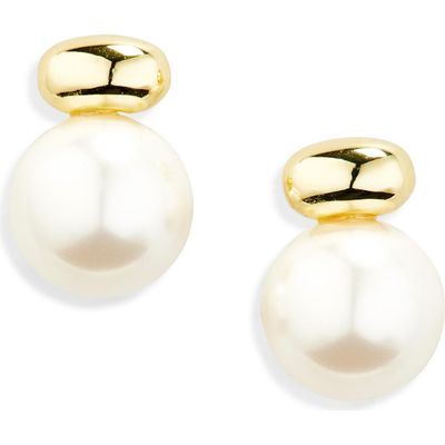 Shashi Shashi Empress Faux Pearl Earrings