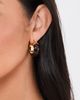 SHASHI SHASHI Eugenie Tortoise Hoops Tortoise One - 3