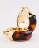 SHASHI SHASHI Eugenie Tortoise Hoops Tortoise One - 4