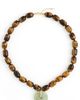SHASHI SHASHI Eye of Tiger Necklace Tigerseye/Jade One - 1