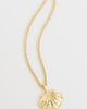 SHASHI SHASHI Gold Scallop Necklace Gold One - 2